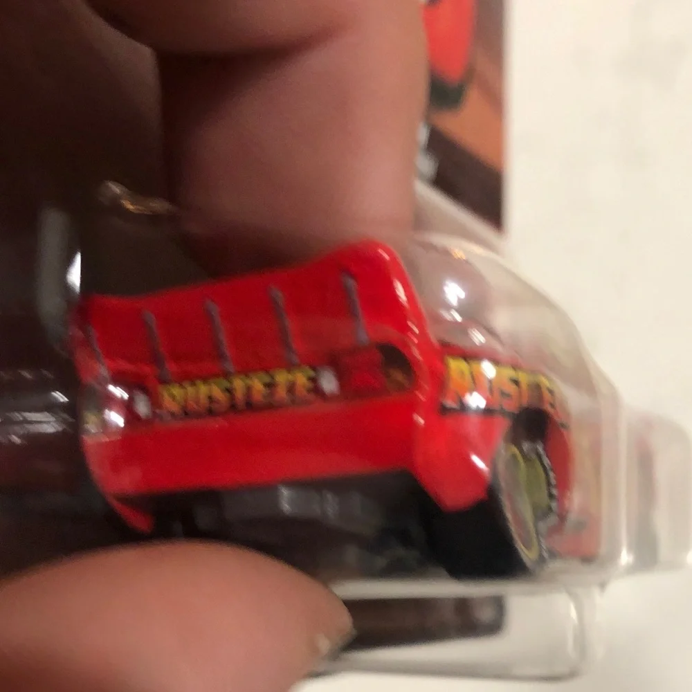 Pixar Cars Rusteze Lightning McQueen Toy Car